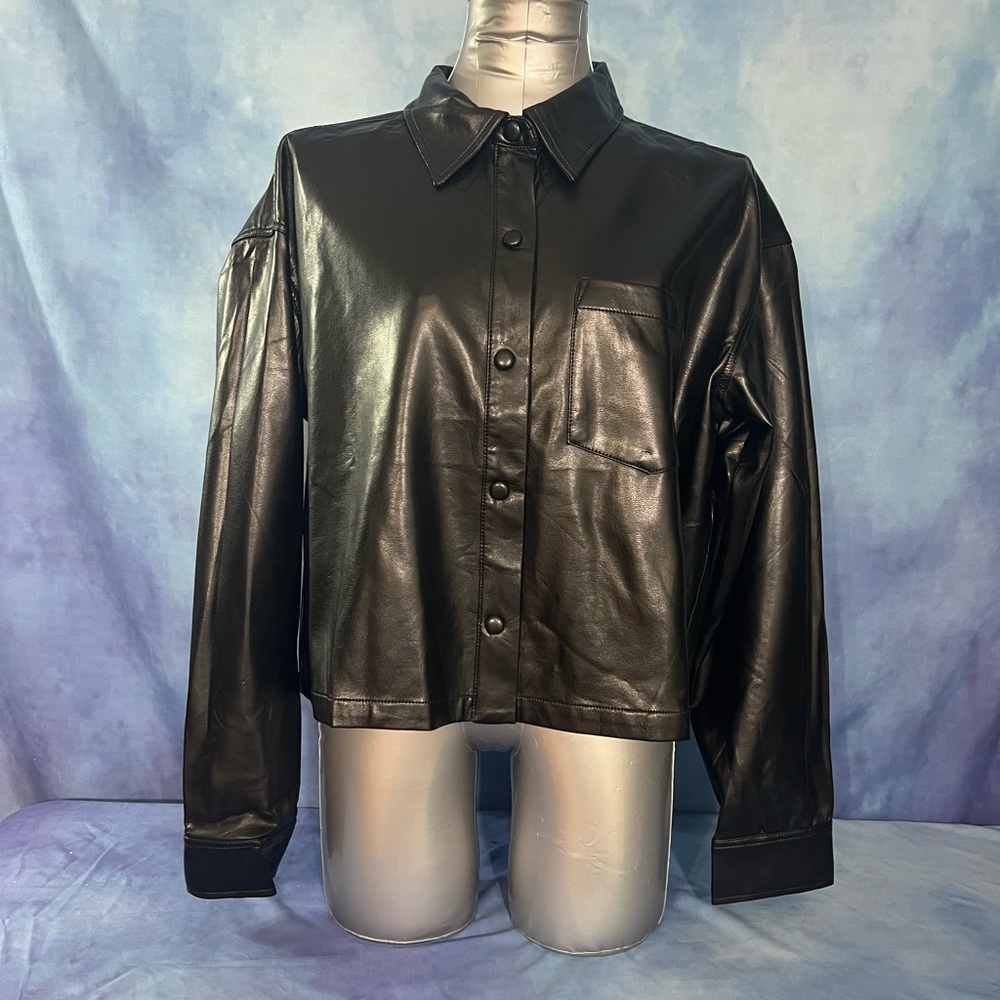 Eesome Black Leather Women's Jacket